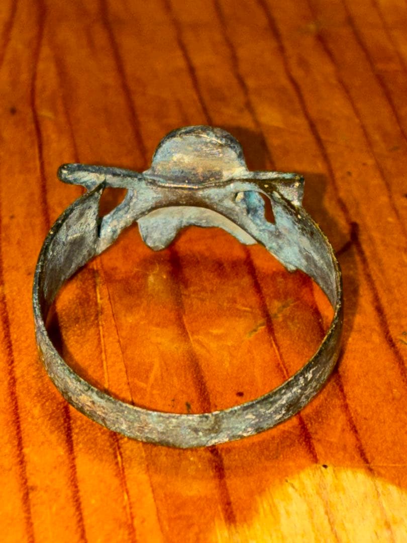 ビンテージ　スカル　髑髏　骸骨　リング　ネイバーフッド　ミッドセンチュリー