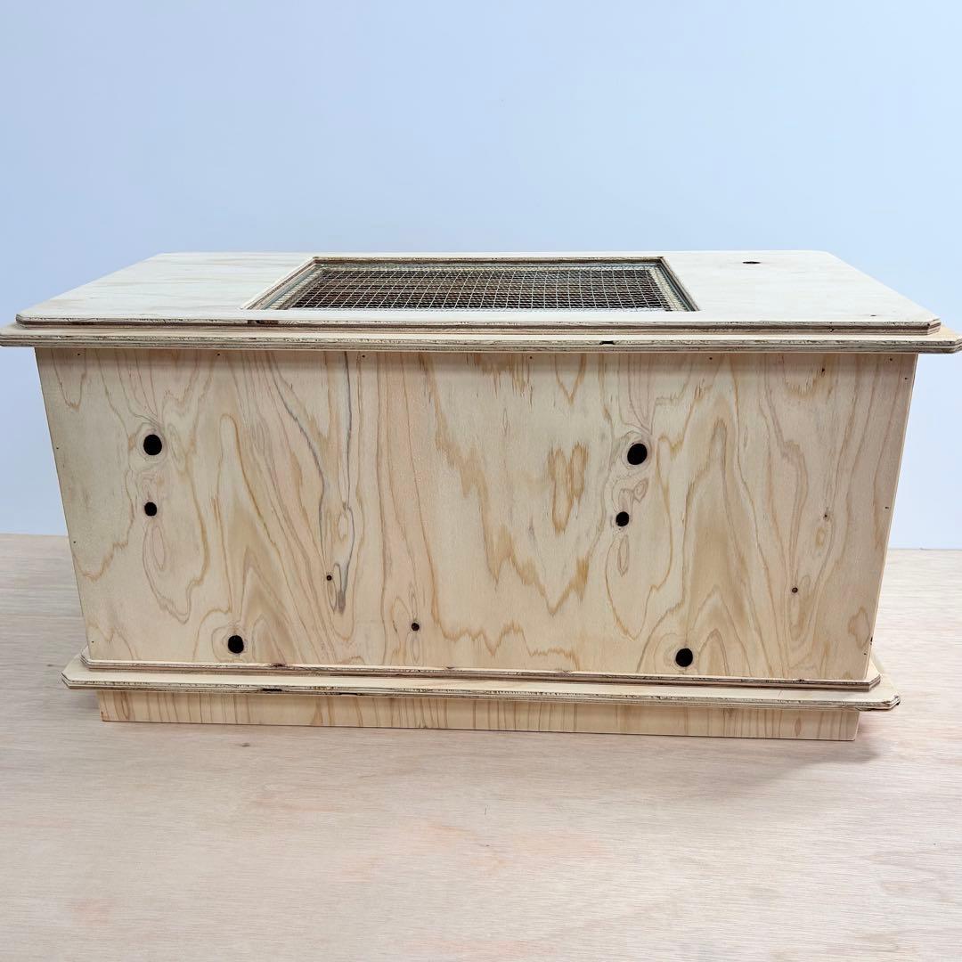 木製 爬虫類ケージ|ゲージ　小動物　飼育ゲージ　無塗装　爬虫類ケース