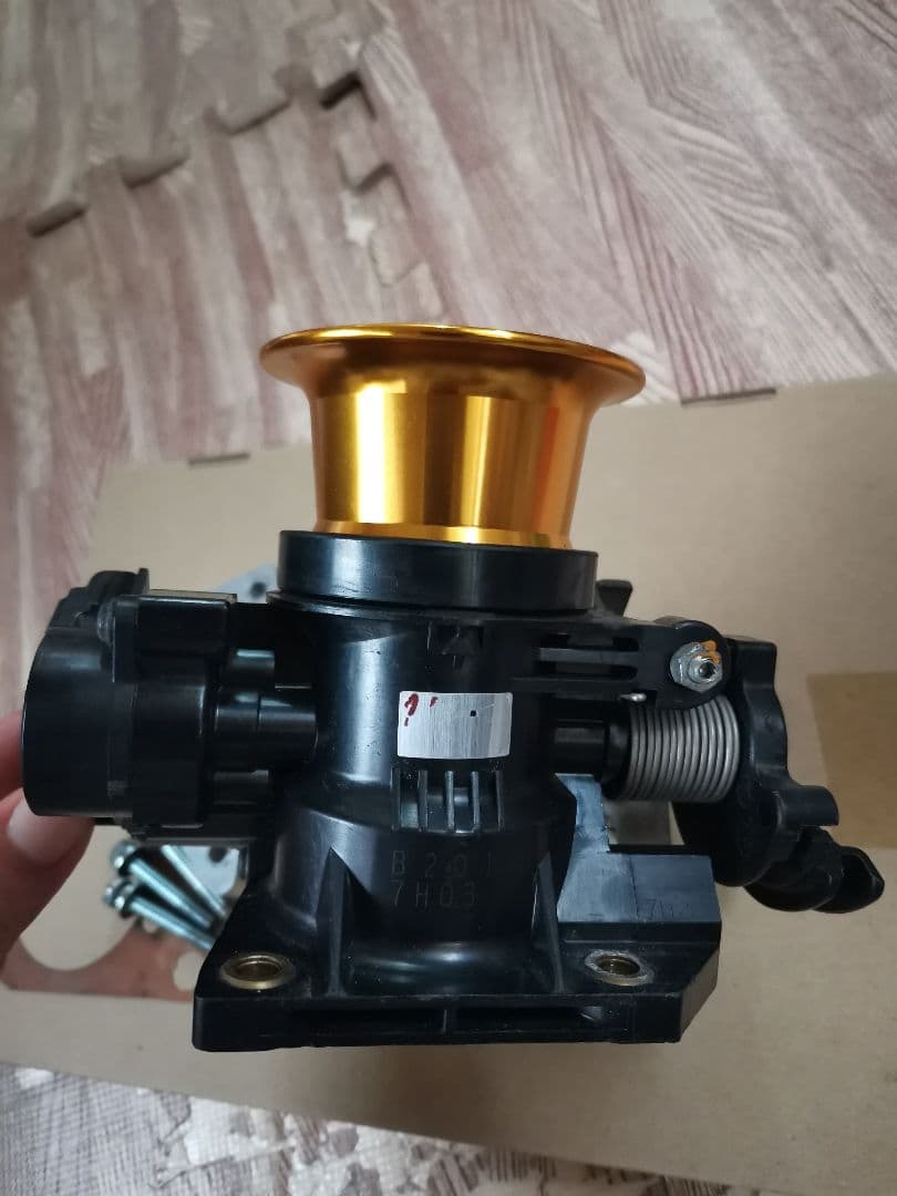 スロットルボディ ビッグスロットル　KF-VE L275 ミラ Φ43