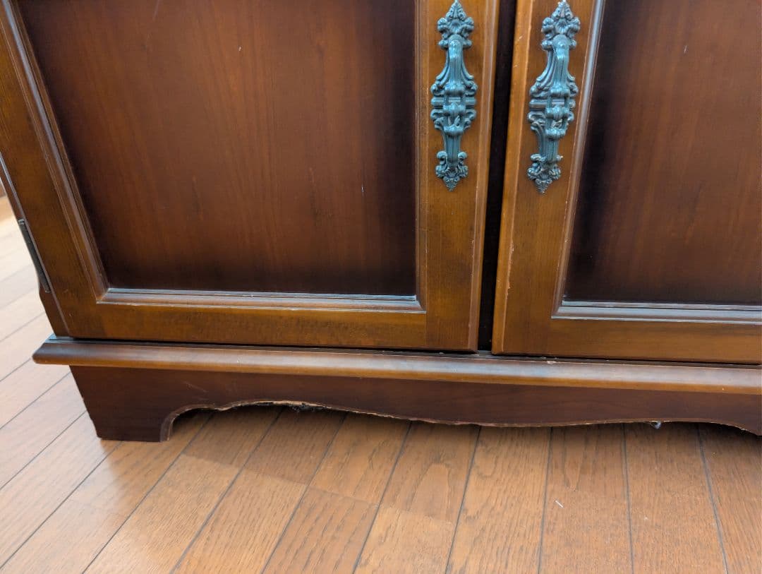 【カリモク】文机　木製アンティーク