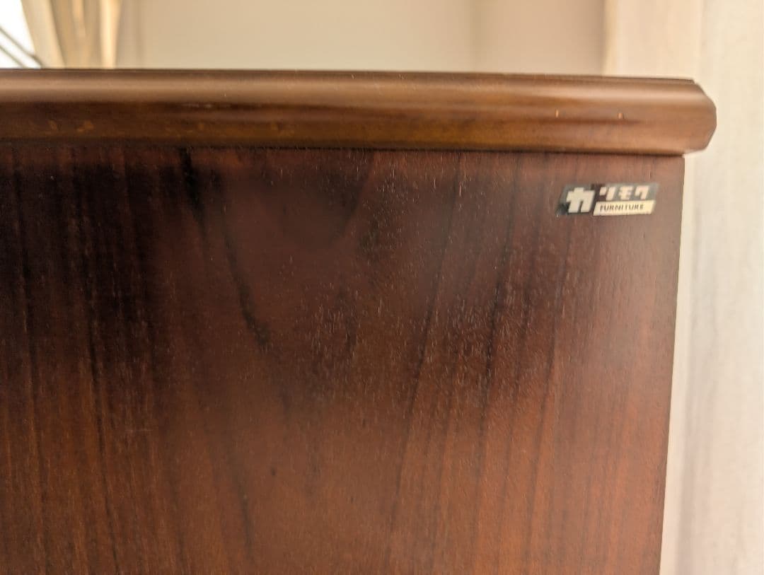 【カリモク】文机　木製アンティーク