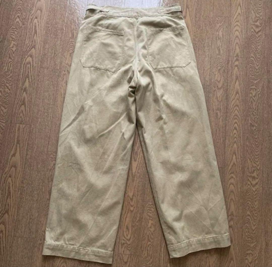 ヴィンテージ オーストラリア軍 50s 60s ベージュ チノパン ワイドパンツ
