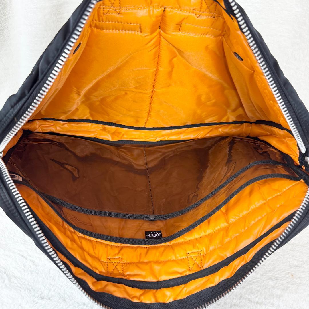 【極美品】PORTER ポーター タンカー A3 2way ブリーフケース 黒