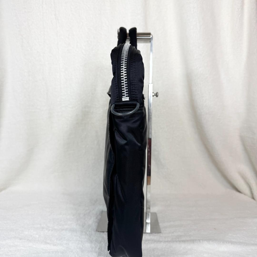 【極美品】PORTER ポーター タンカー A3 2way ブリーフケース 黒