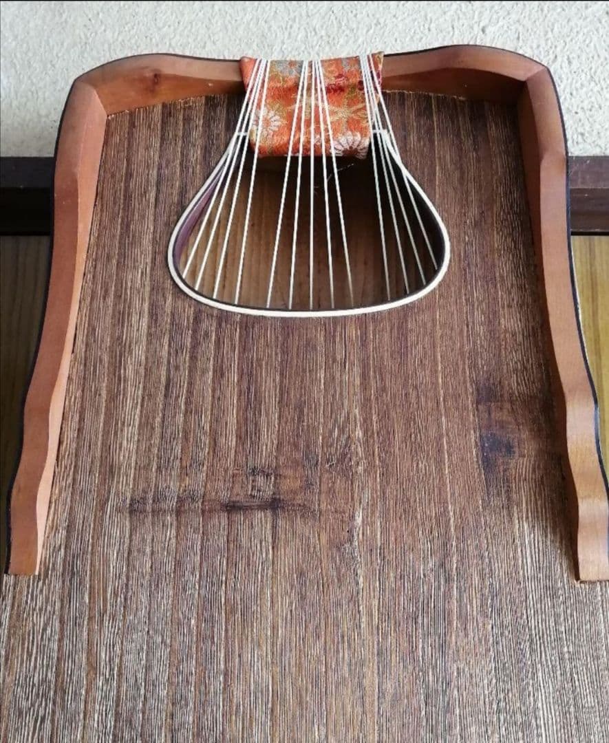 琴　13弦　並甲　琴　和楽器