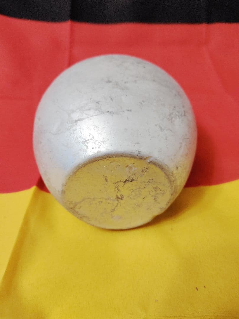 ドイツ軍　第二次世界大戦 アルミ製卵型ボトル キャンティーン