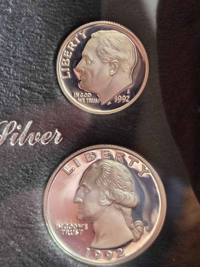 (プルーフ) アメリカ合衆国　プレミア シルバープルーフセット　1992