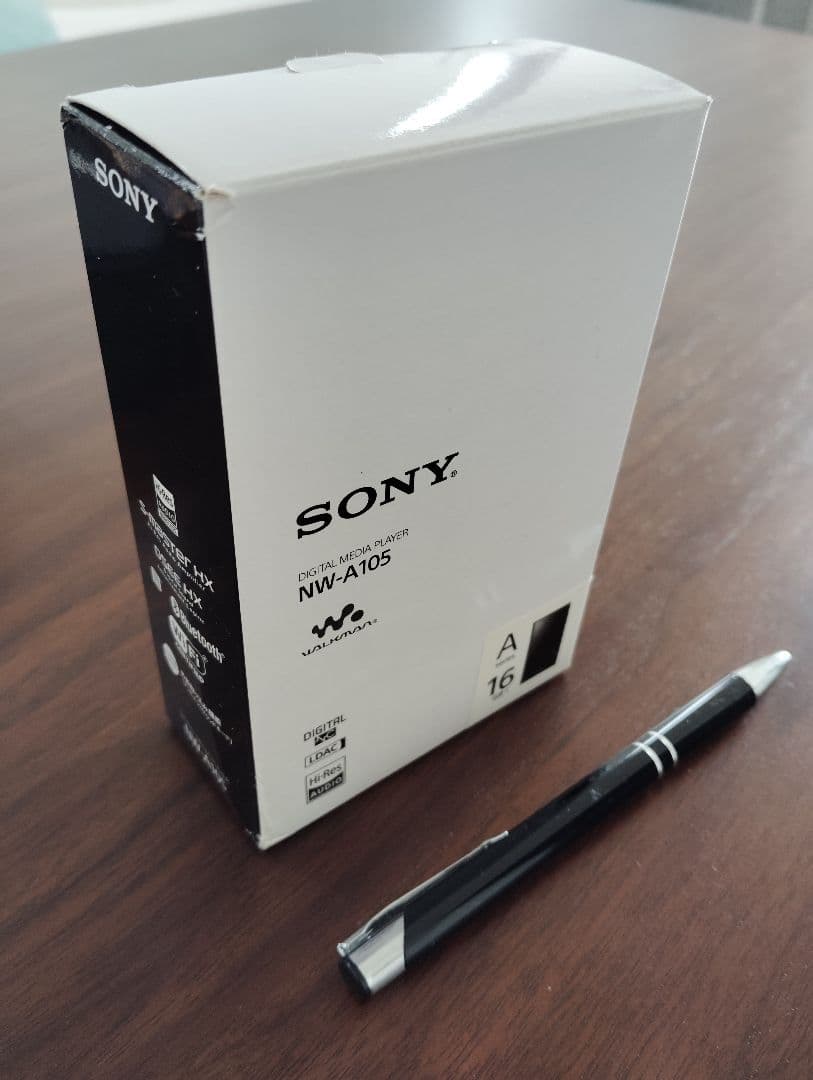 ソニー ウォークマン NW-A105 BM 16GB ハイレゾ対応 ブラック