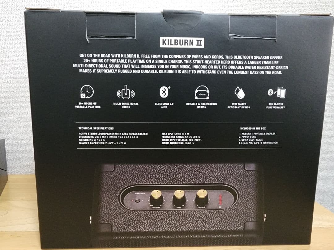 Marshall Kilburn II - Bluetoothスピーカー