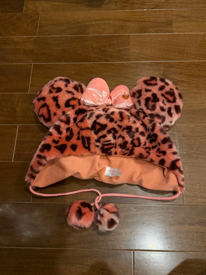 東京ディズニーリゾート ヒョウ柄帽子
