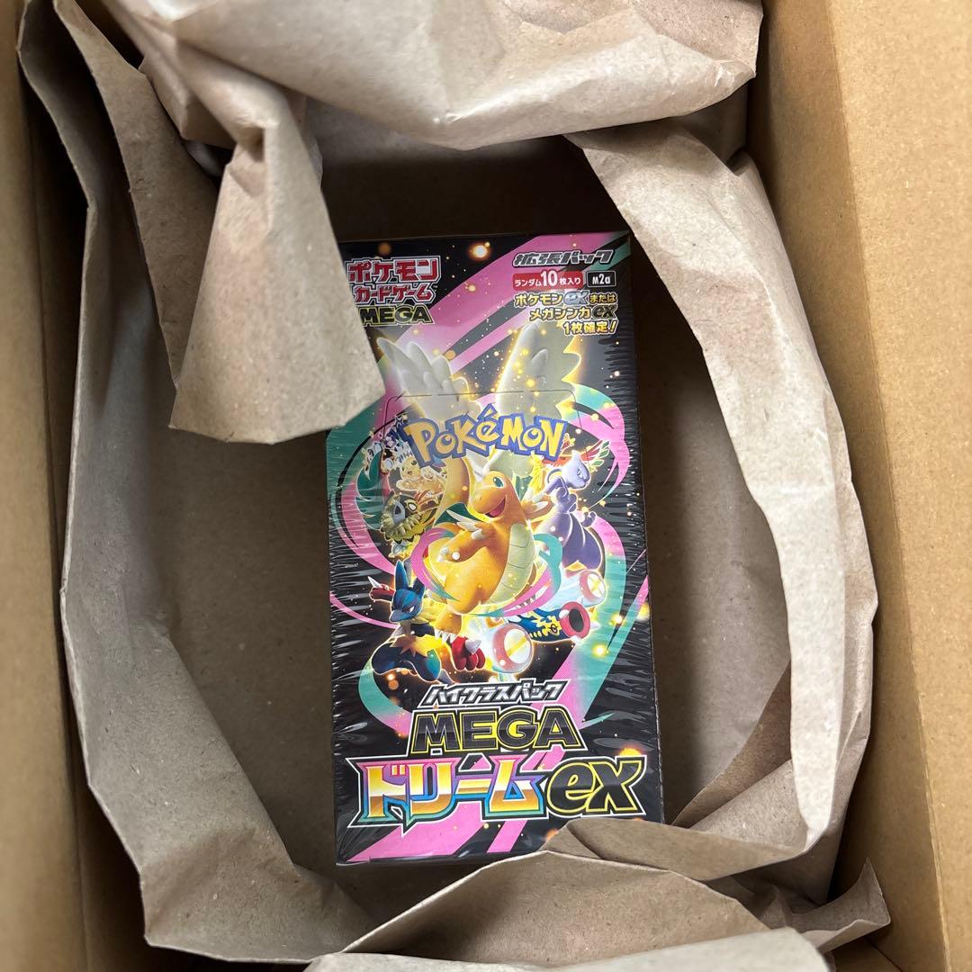 ポケモンカードゲーム MEGA ドリームex BOX 1BOX シュリンク付き