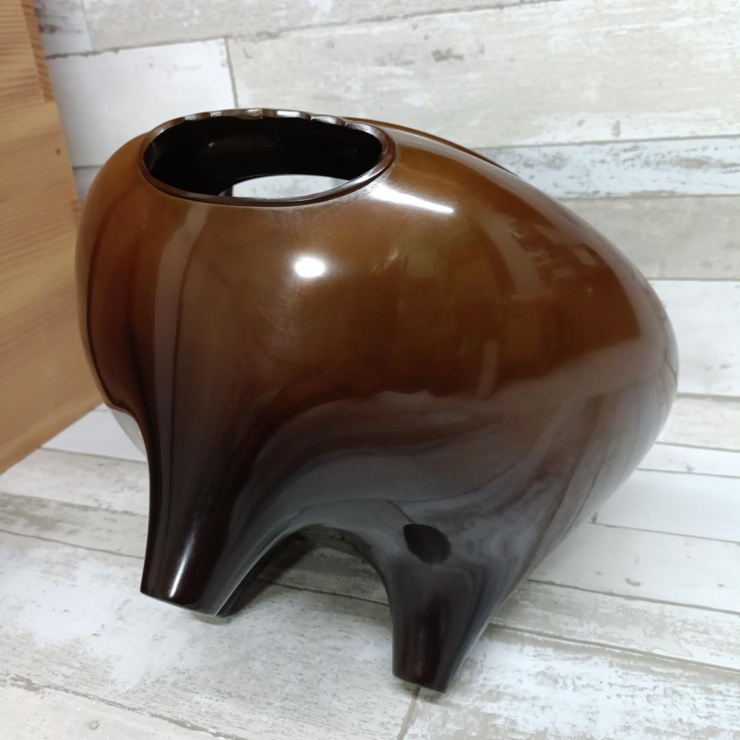 L106 ほぼ未使用 釜師 畠春斎 鋳物師 金森彦兵衛 唐金朝鮮風炉 真形釜添