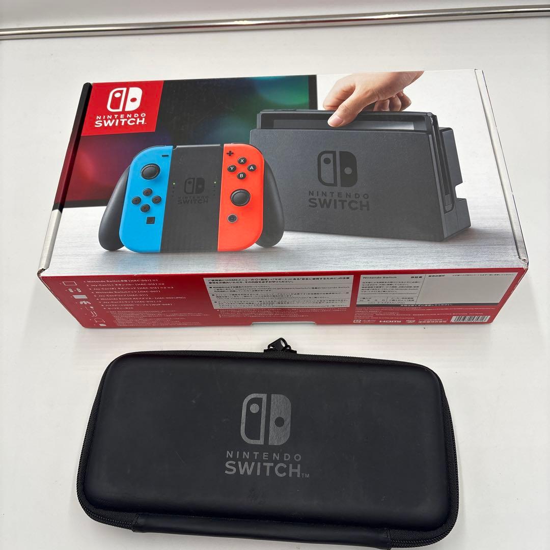 美品　【箱付き】Nintendo Switch 本体一式　HAC-001