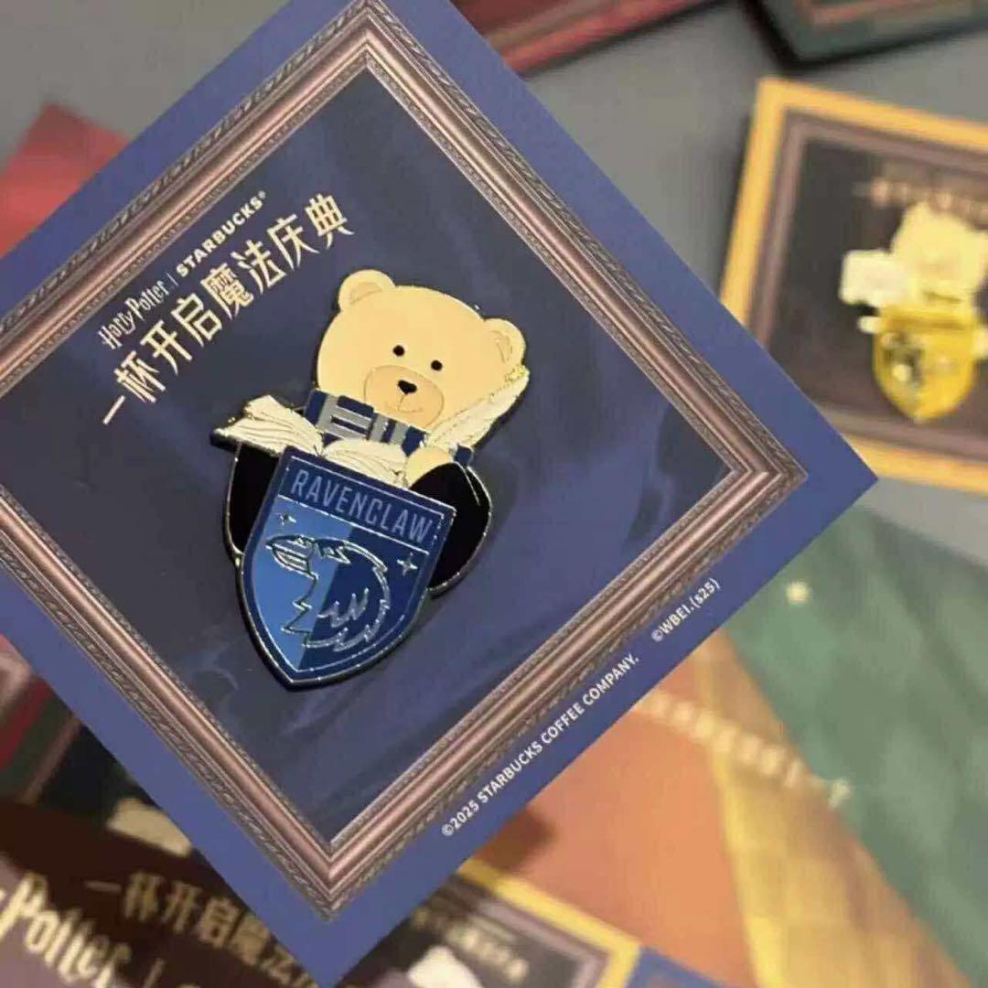 中国限定　スターバックス　ハリーポッター　ピンバッジ4点セット