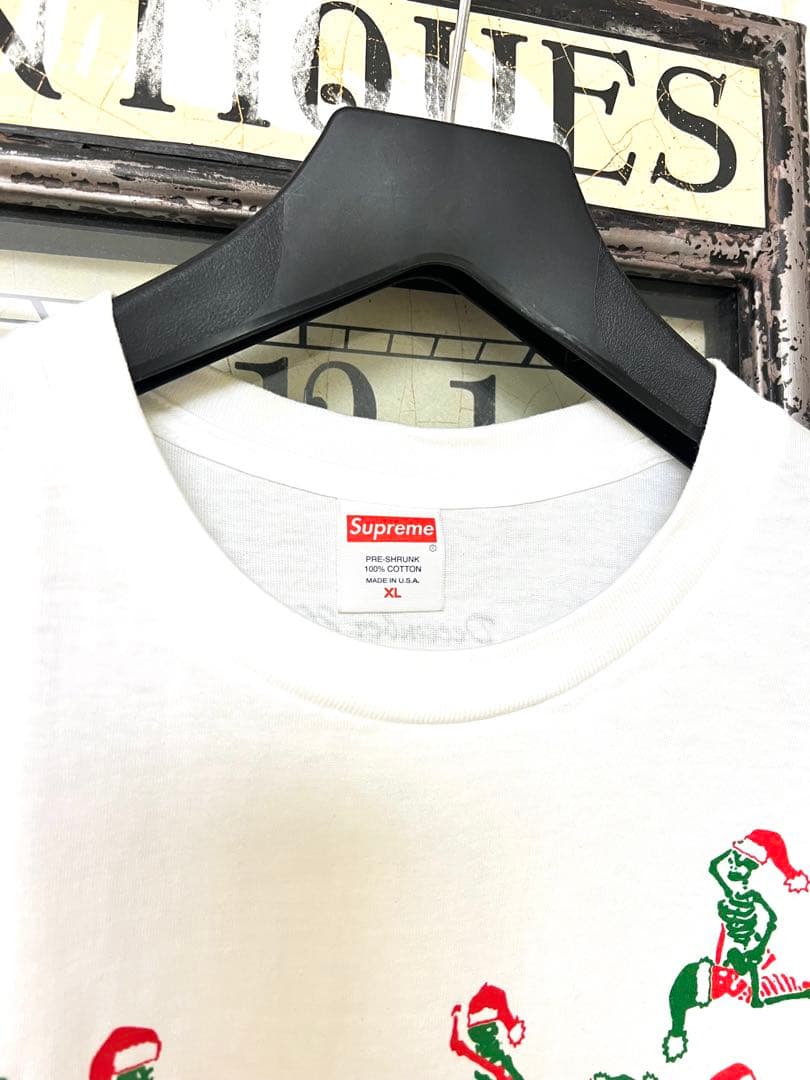 2017AW Supreme クリスマス Tシャツ XL