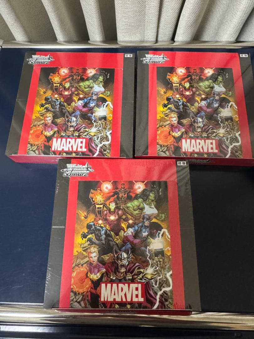 シュリンク付き ヴァイスシュヴァルツ MARVEL Vol.2 3boxセット