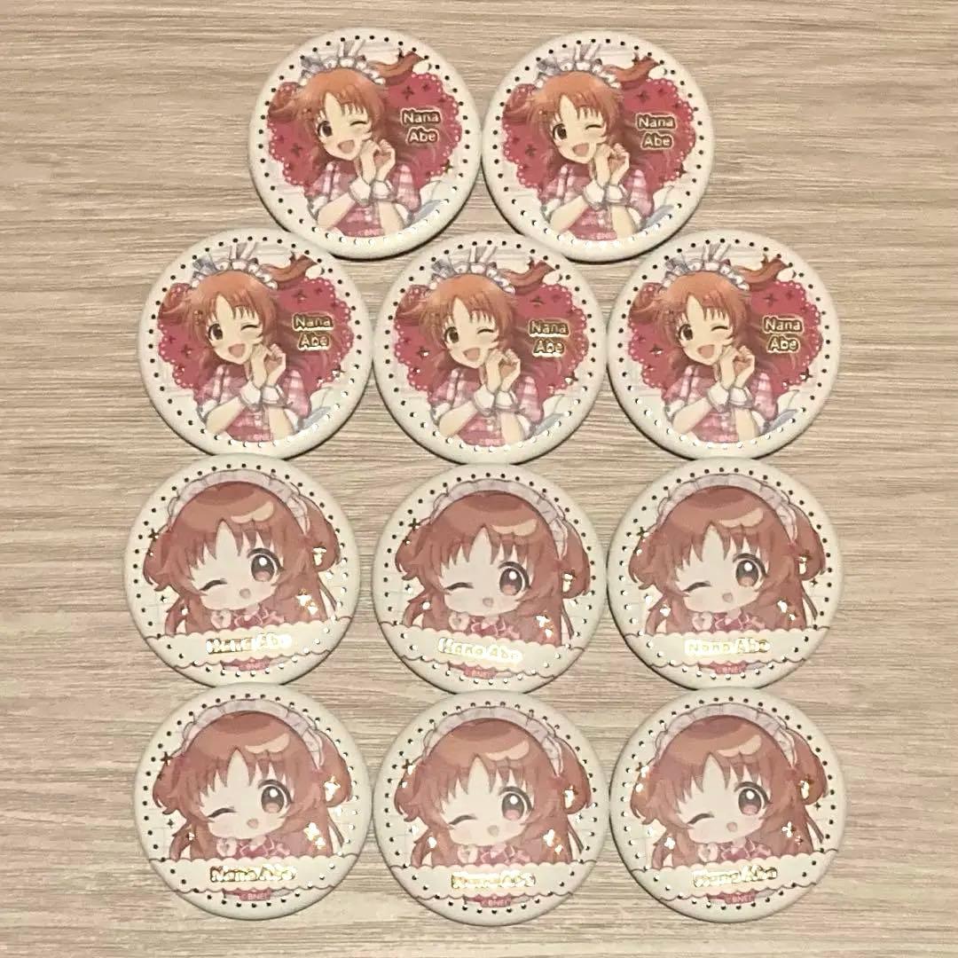 安部菜々 缶バッジ スイーツパラダイス シンデレラガールズ スイパラ デレマス