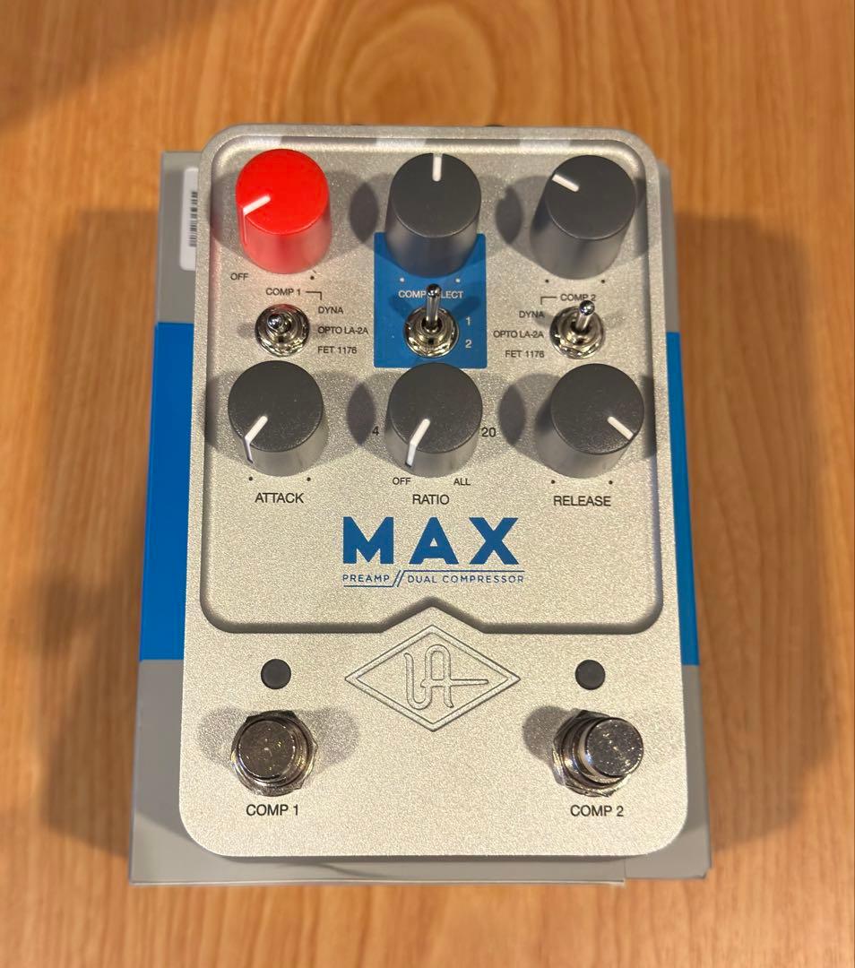 ギター UAFX MAX PREAMP DUAL COMPRESSOR