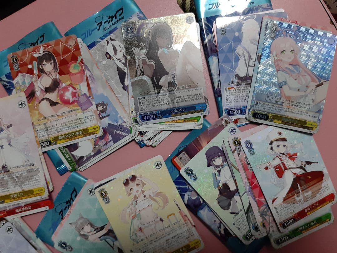 ブルーアーカイブ　ヴァイス　ブルアカ　4box　ブースターパック