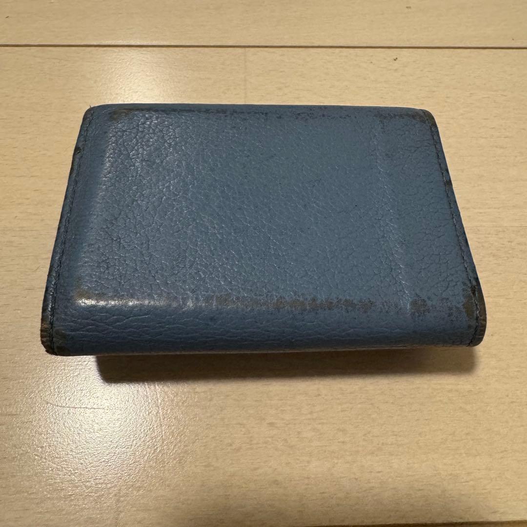 Louis Vuitton 三つ折り財布 ブルー