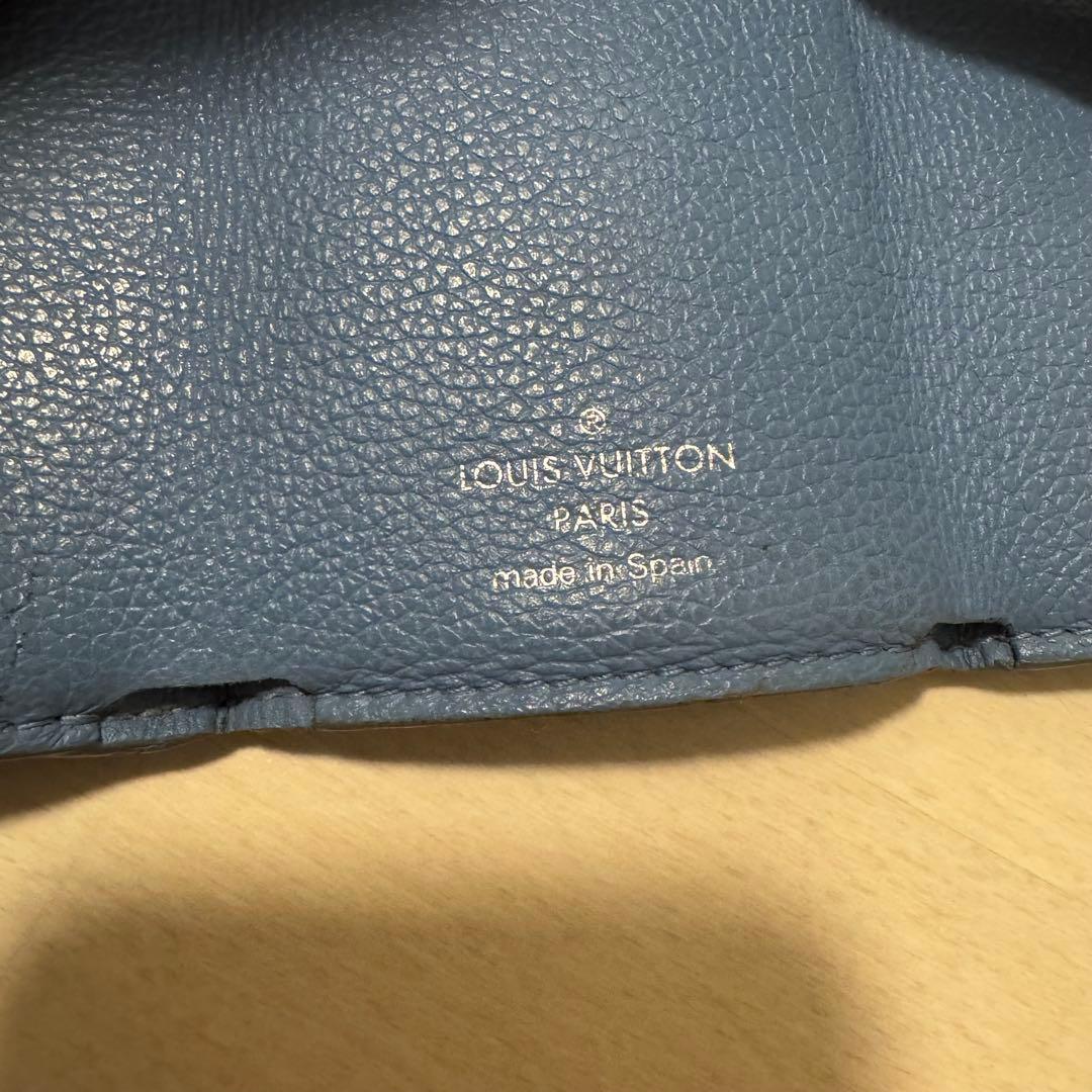 Louis Vuitton 三つ折り財布 ブルー