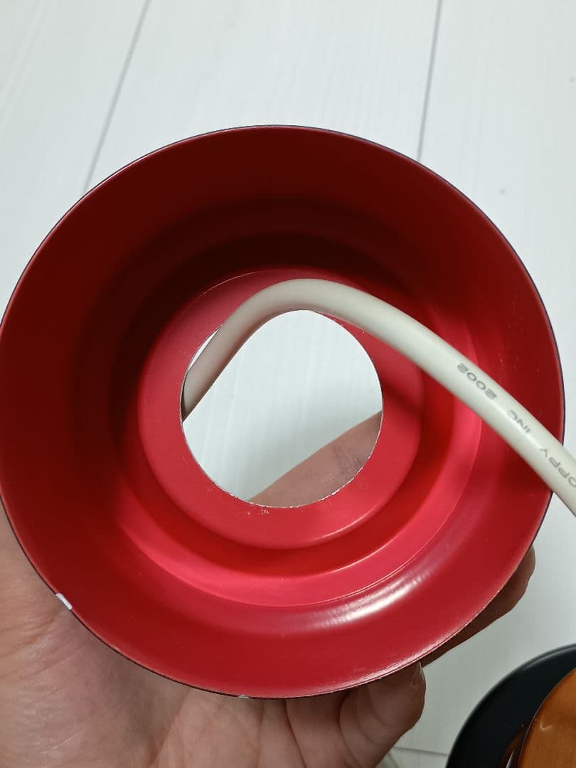 黒とオレンジのペンダントライト　アートワークスタジオ　AW-0177