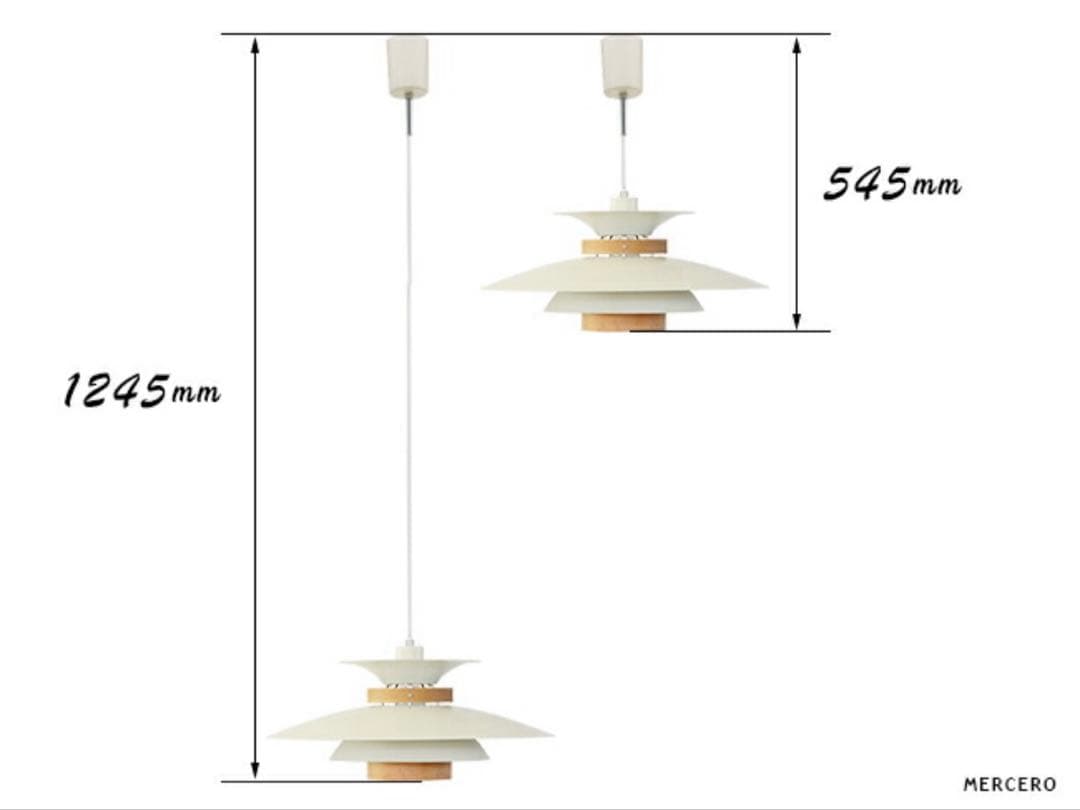 北欧ペンダントライト [MERCERO メルチェロ]