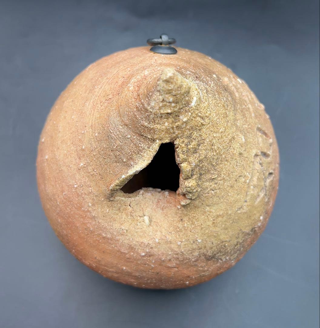 杉本貞光（造）信楽 宝珠形花入