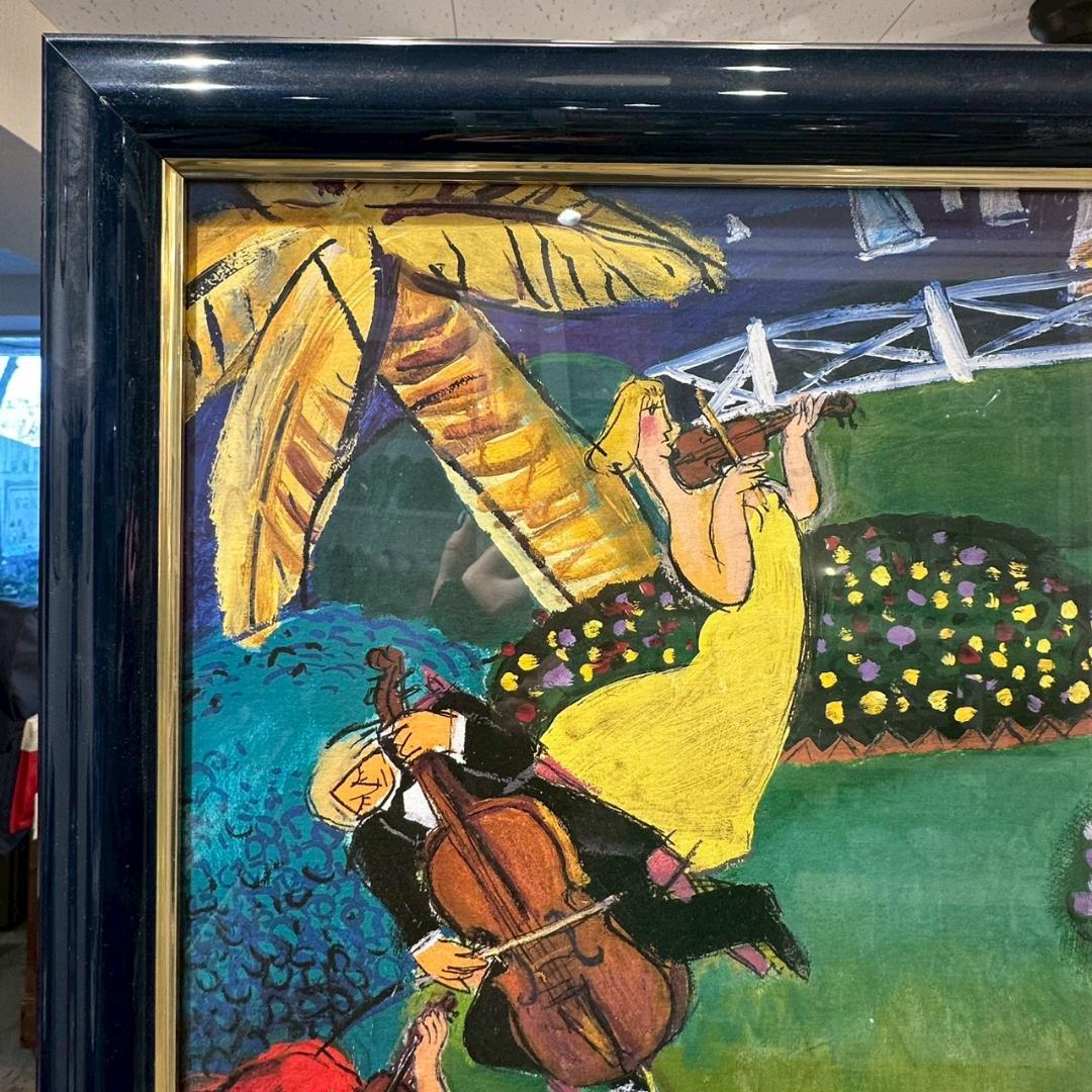 iΦ【 アートポスター 】Michael Leu カルテット・インザ・ガーデン