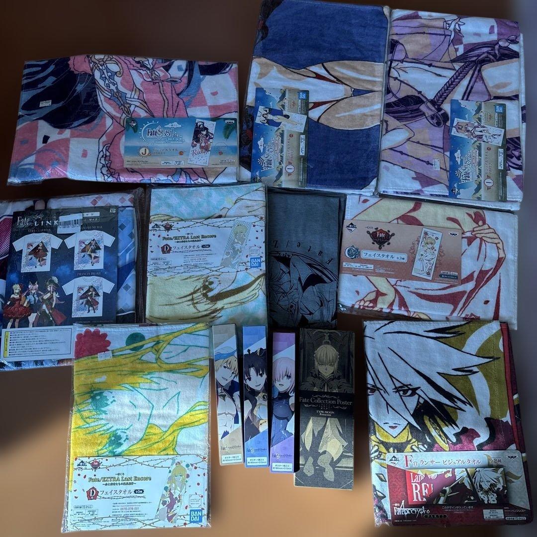 Fate タオル　Tシャツ　ポスター　セット　まとめ売り　フェイト　Fate