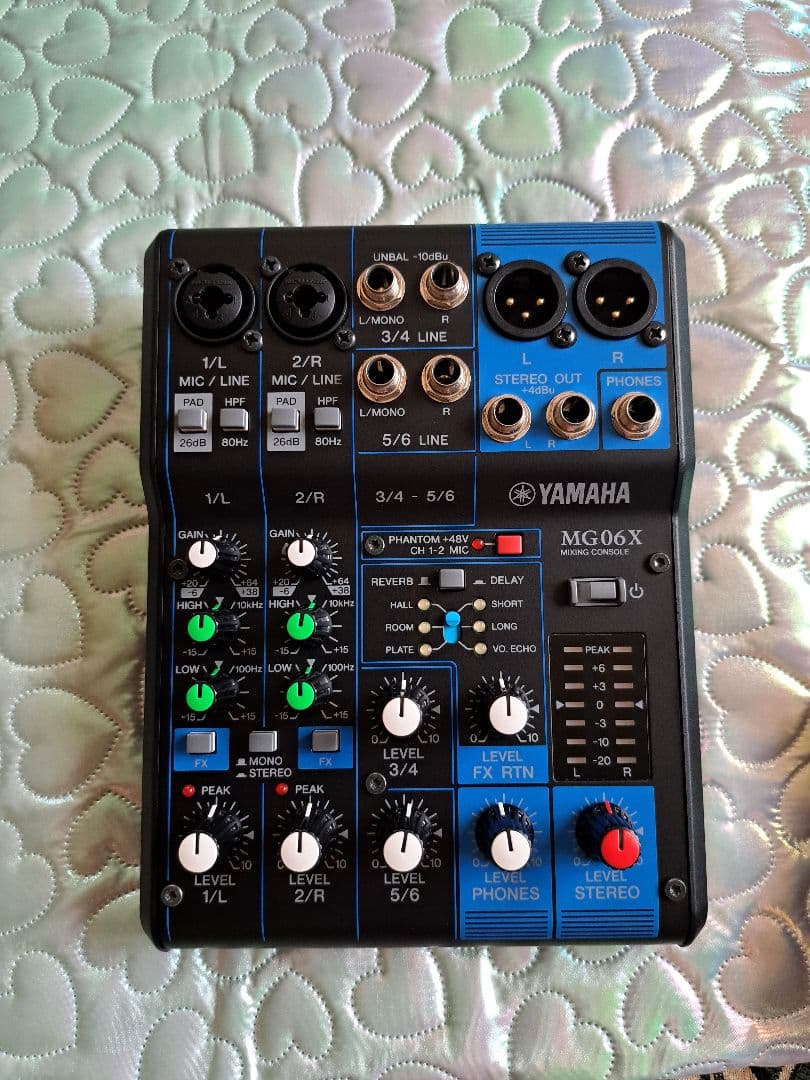 DJ機材 YAMAHA MG06X