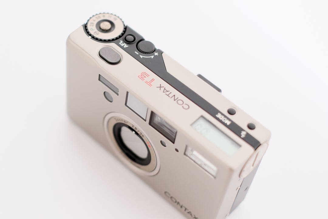 【最終値下げ】CONTAX T3 コンパクトフィルムカメラ シルバー