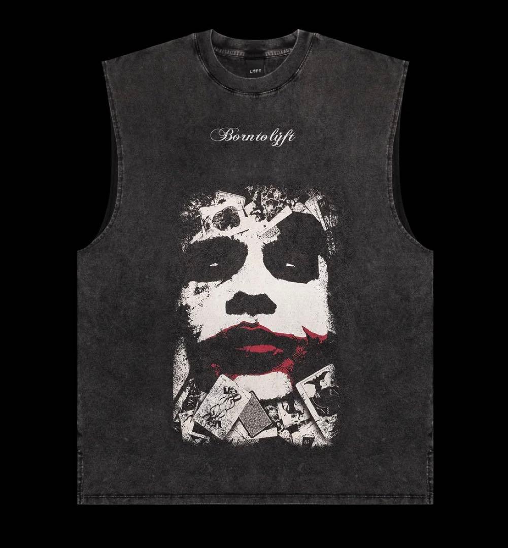 【完売品】リフト LYFT × BATMAN ジョーカー ノースリーブ　XL