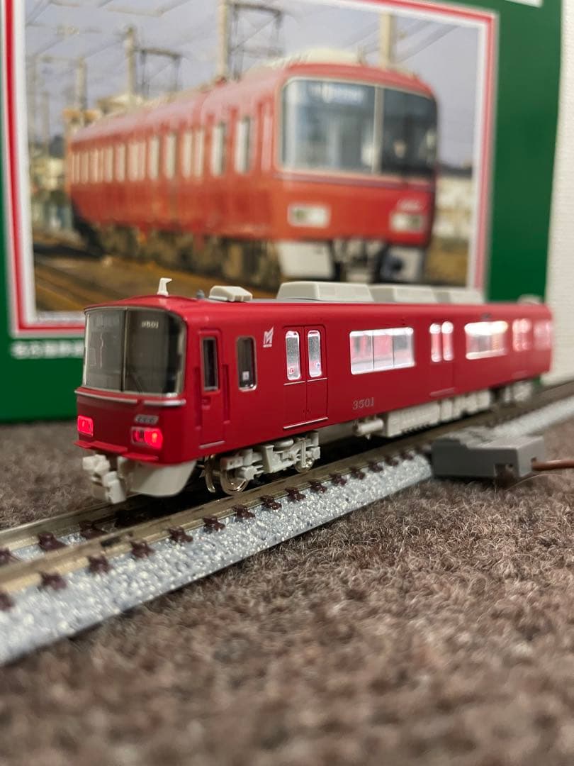 名鉄3500系　グリーンマックス。