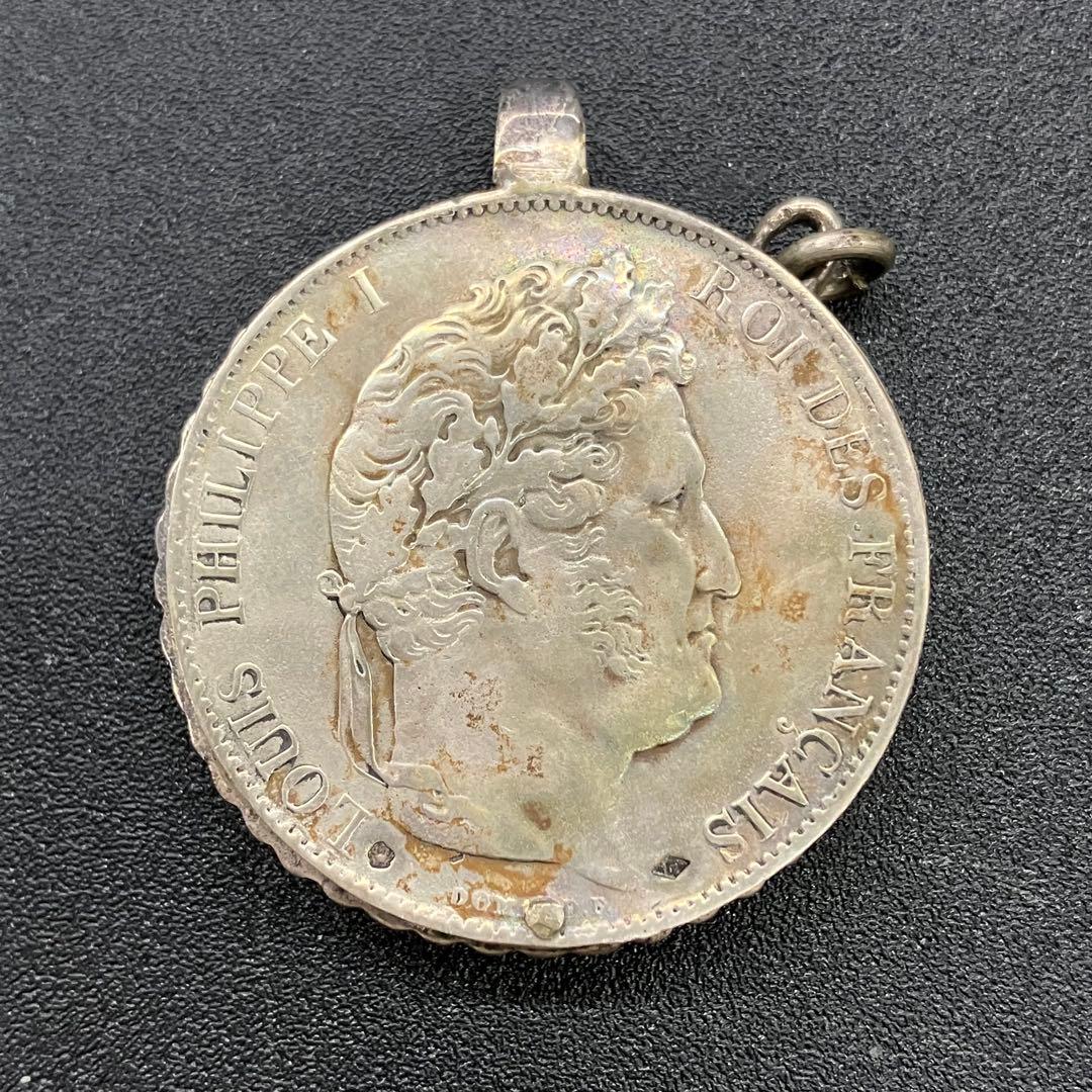 【希少品】Eloi エロア　ルーペ　銀貨　5フラン　03