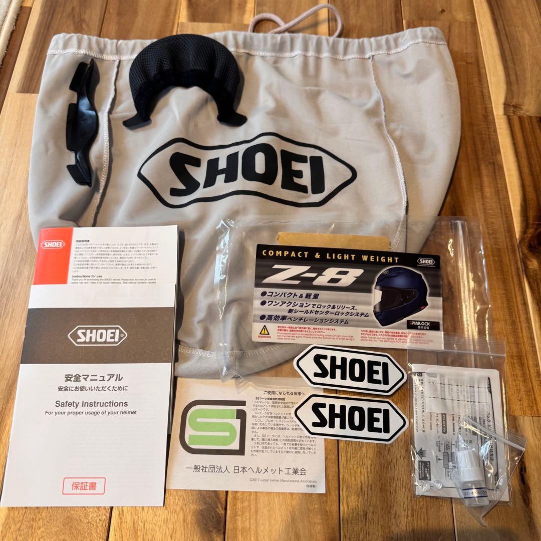 【クリスマス値下げ】SHOEI Z-8 MURAL(ミューラル) Lサイズ