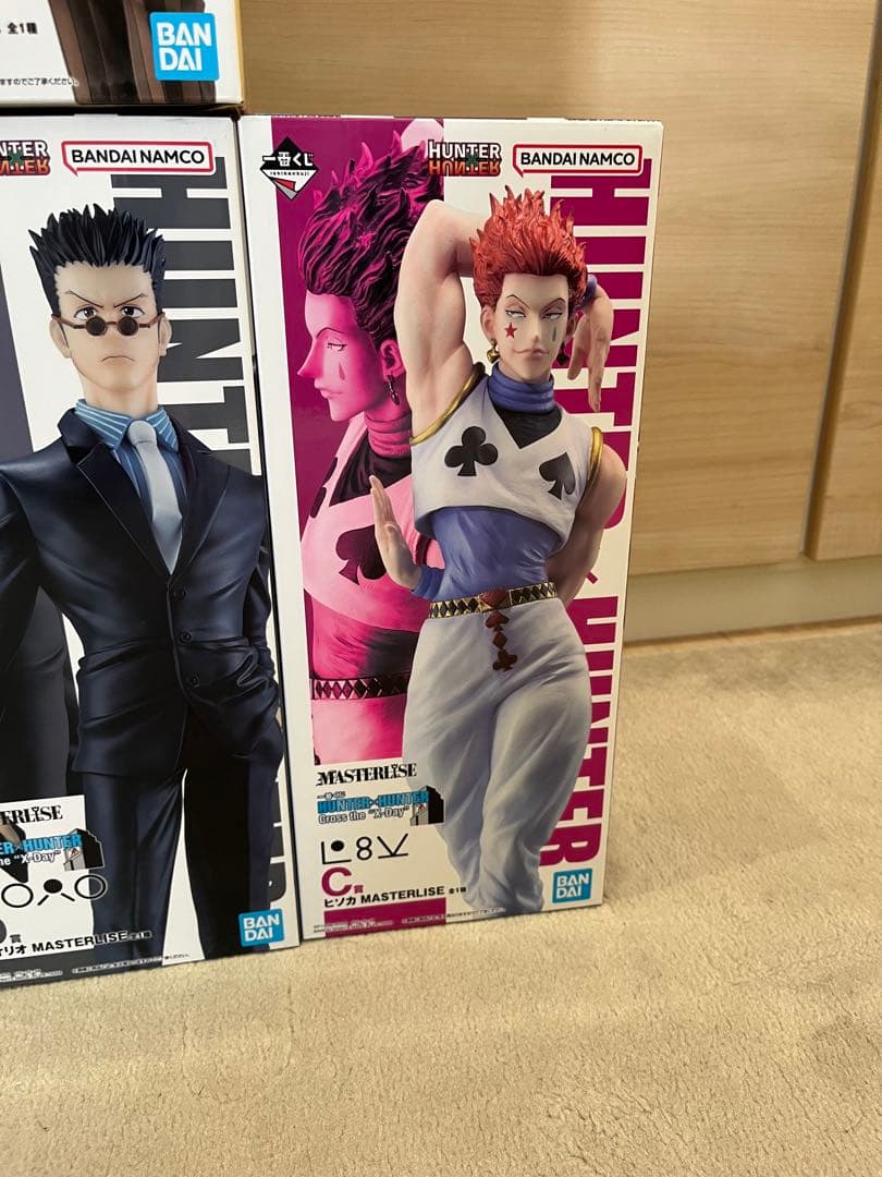 ハンターハンター　一番くじ　A、B、C、D、E、F、ラストワン　フィギュアコンプ