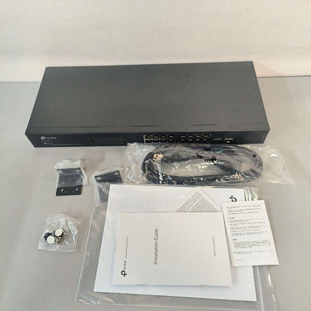 TP-Link16ポート ギガビットスマートスイッチ TL-SG2218(UN)