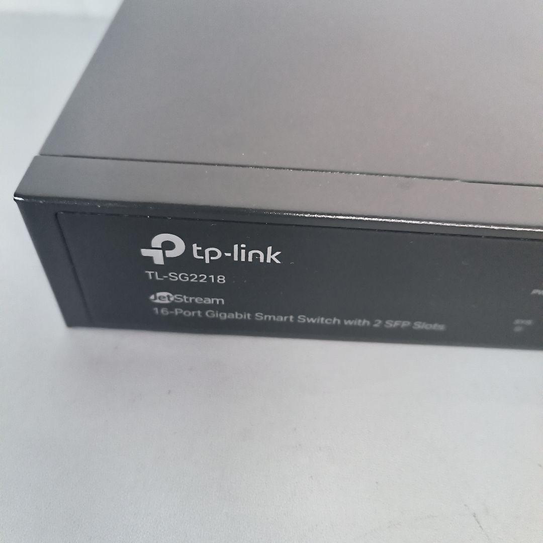 TP-Link16ポート ギガビットスマートスイッチ TL-SG2218(UN)