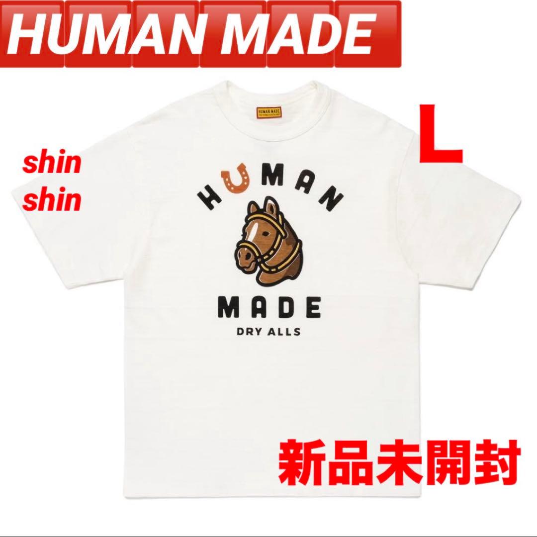HUMAN MADE GRAPHIC T-SHIRT L 白 新品未開封