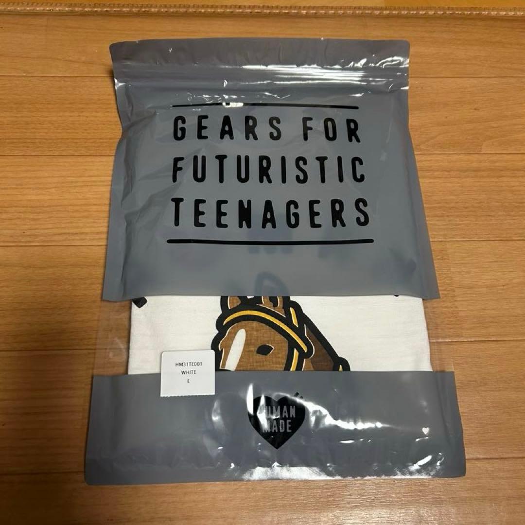 HUMAN MADE GRAPHIC T-SHIRT L 白 新品未開封