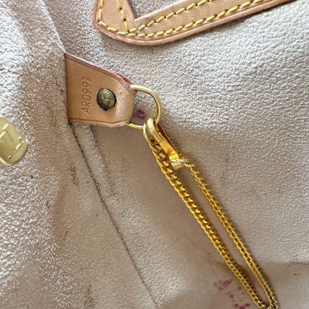 ルイヴィトン　バケツ　バッグ　モノグラム