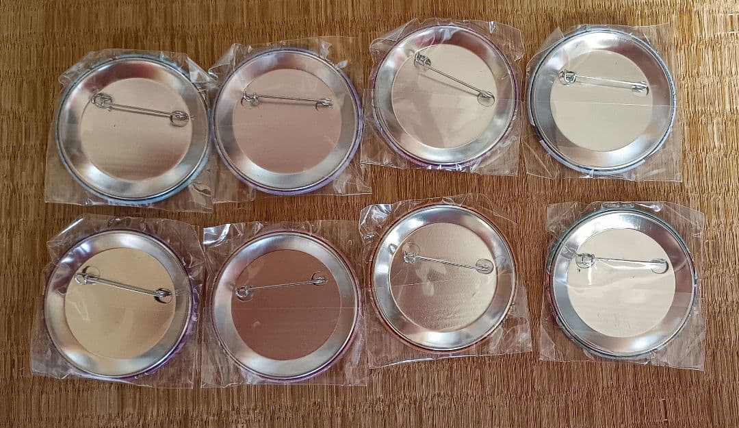 【匿名配送】男子高校生、はじめての 星座缶バッジ 8点セット