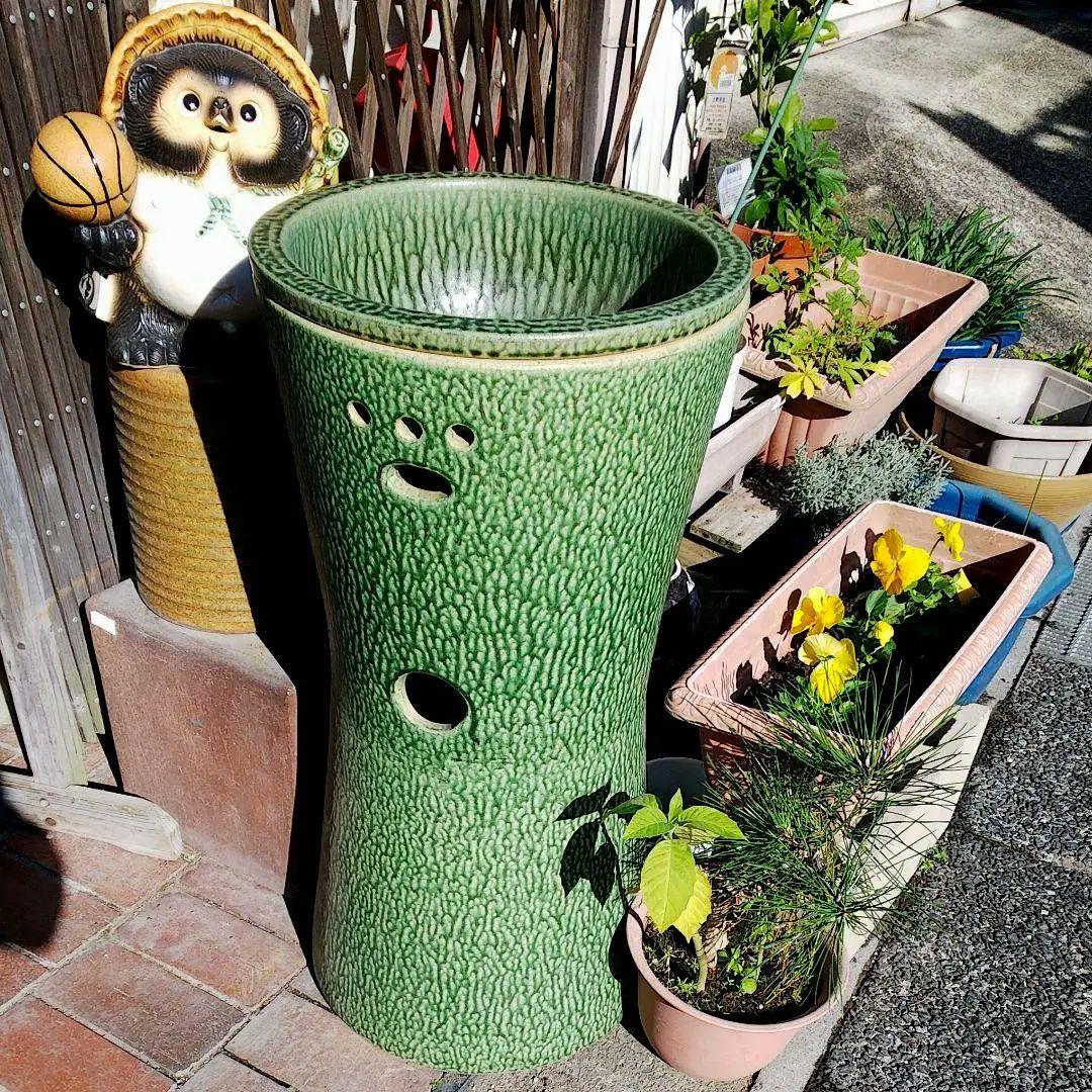 手洗い洗面器受け台信楽焼