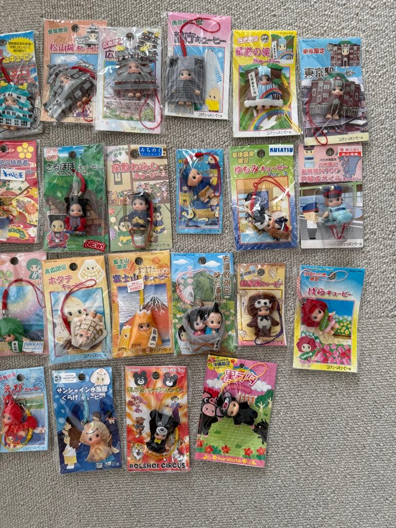 ご当地キューピーストラップ30個セット