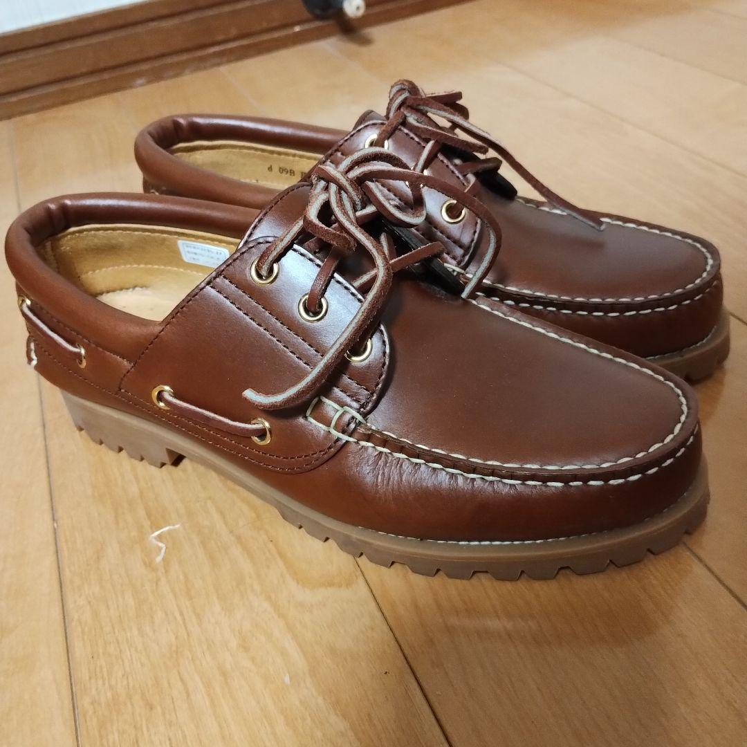 【最終値下げ】新品未使用　REGAL ブラウン デッキシューズ モカシン