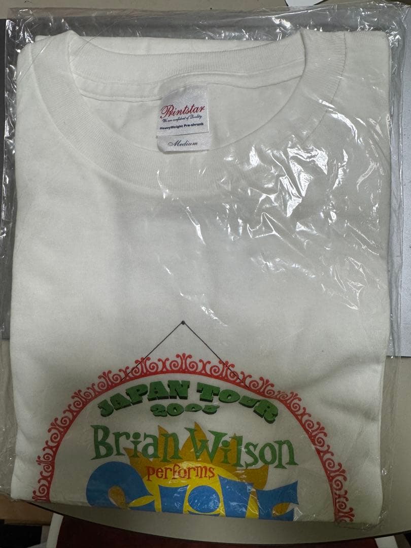 ブライアン・ウィルソン 2005年「SMILE」ジャパンツアーTシャツ M