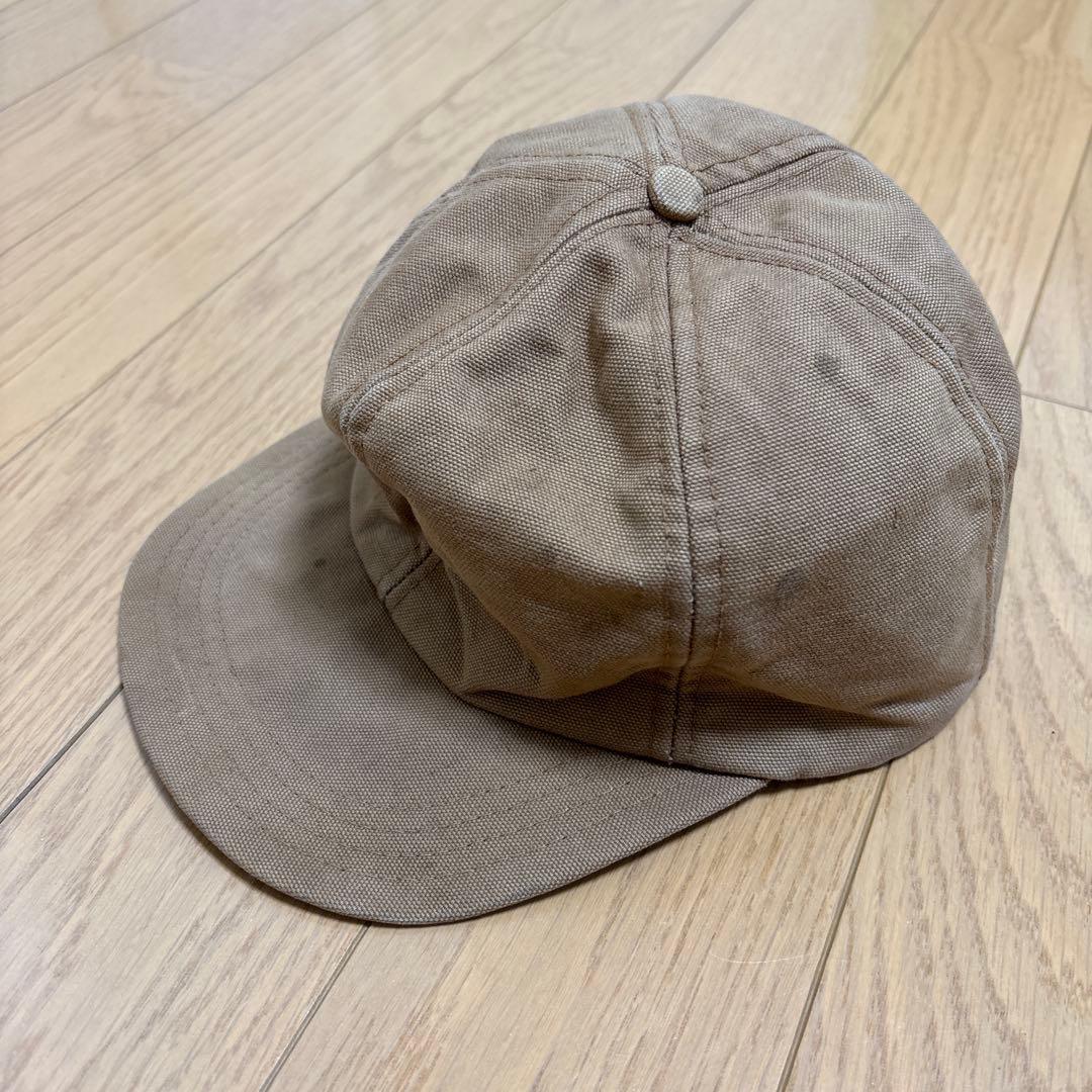 80s ディッキーズ チビタグ USA製 ダック地 キャップ Mサイズ