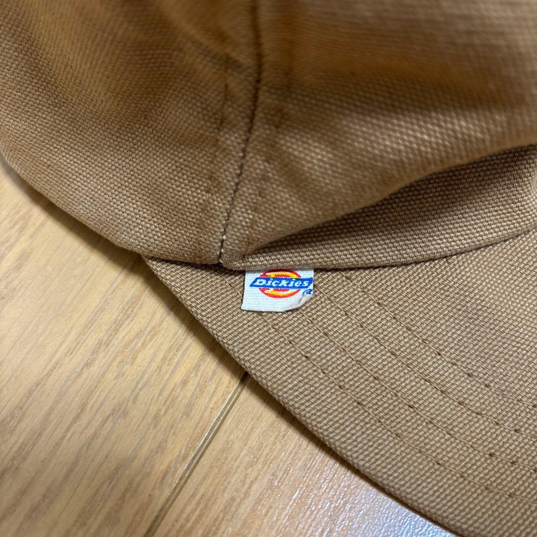 80s ディッキーズ チビタグ USA製 ダック地 キャップ Mサイズ