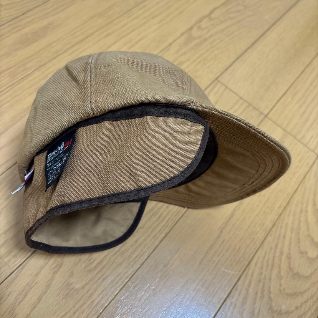 80s ディッキーズ チビタグ USA製 ダック地 キャップ Mサイズ